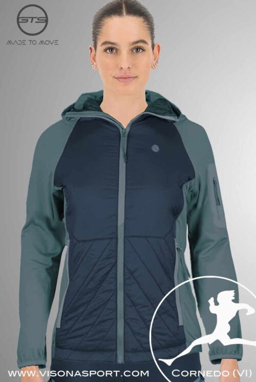 GTS LADY JACKET PADDED HOODIE 405951L ♀