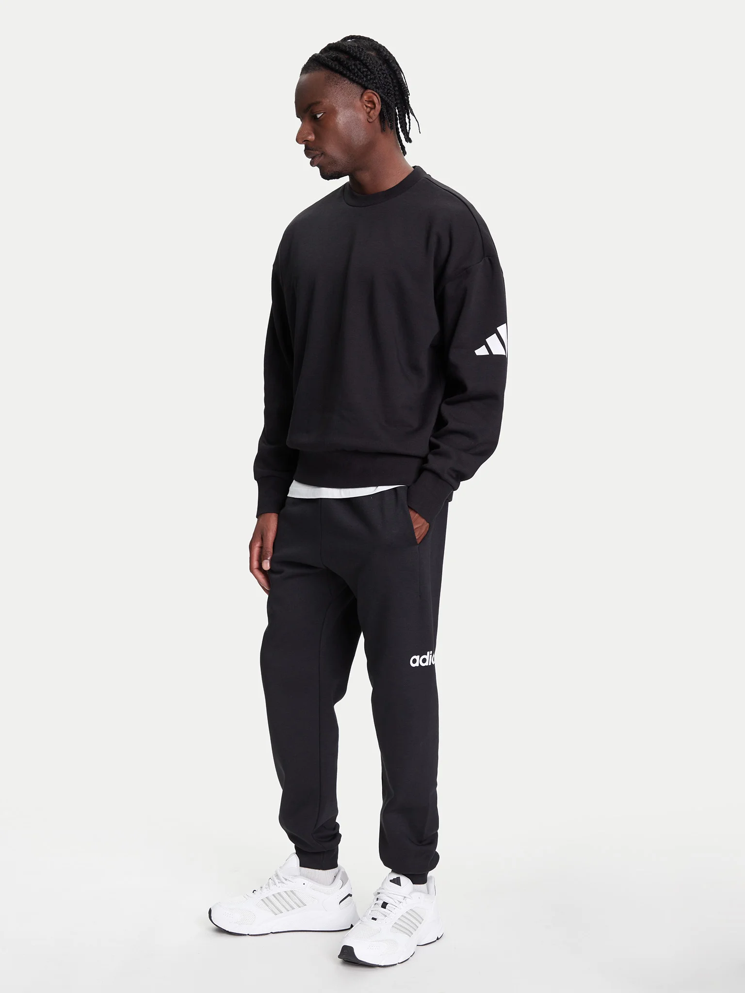 ADIDAS PANTALONE FELPATO M LIN FT PT JN1799 ♂