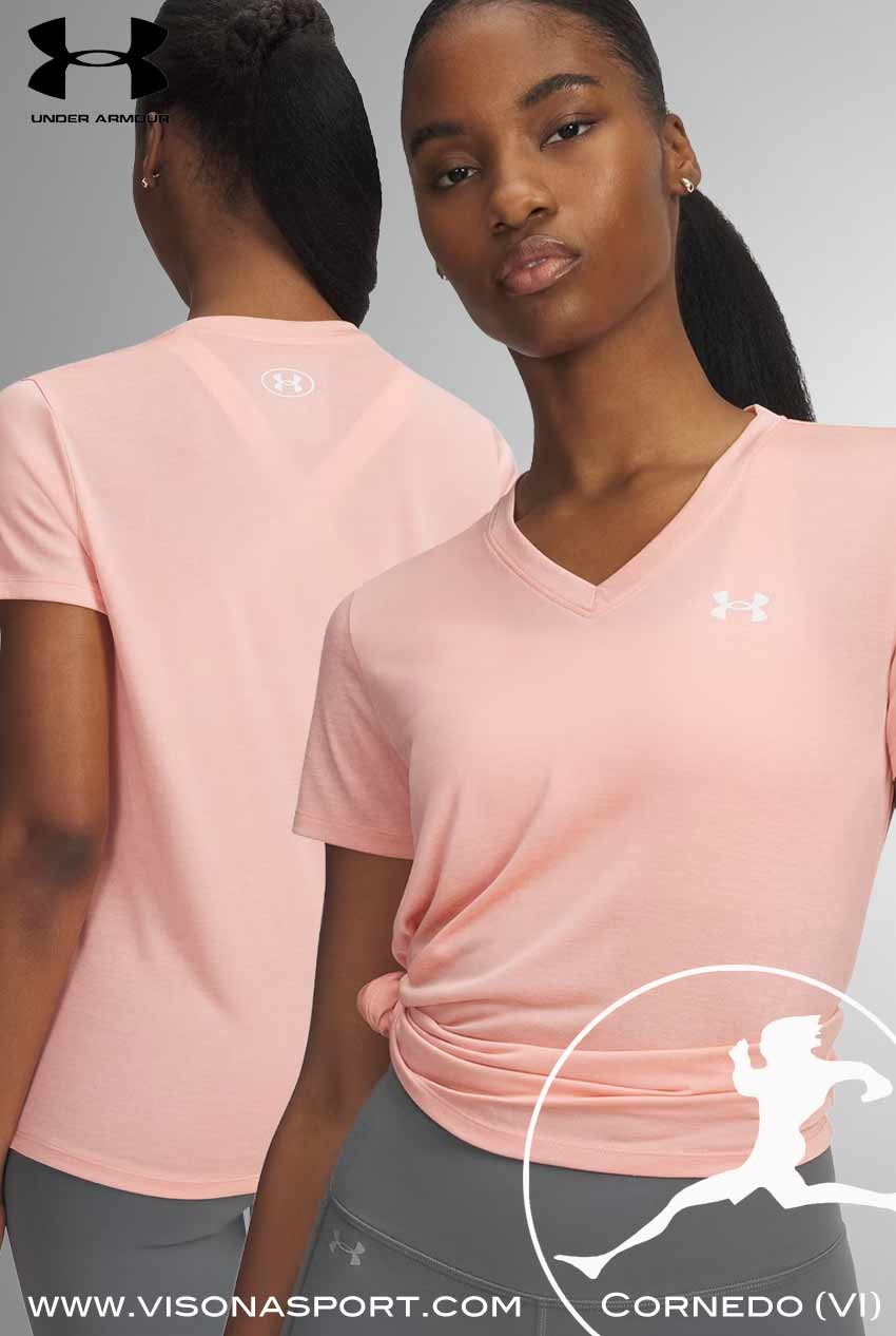 UNDER ARMOUR T-SHIRT TECH TWIST 1384227♀