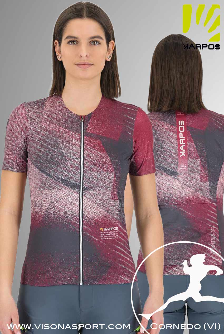 KARPOS T-SHIRT SARCA W FULL ZIP JERSEY 2532071 ♀