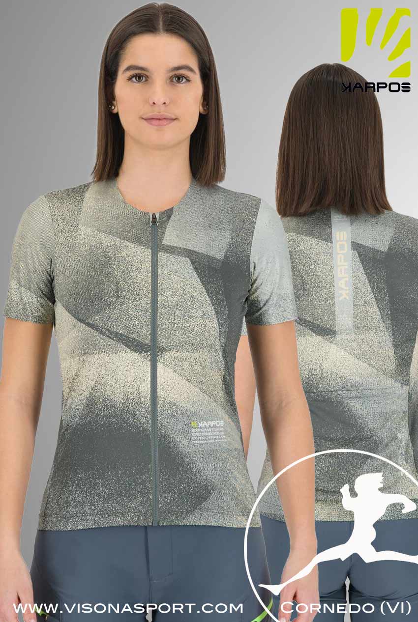 KARPOS T-SHIRT SARCA W FULL ZIP JERSEY 2532071 ♀