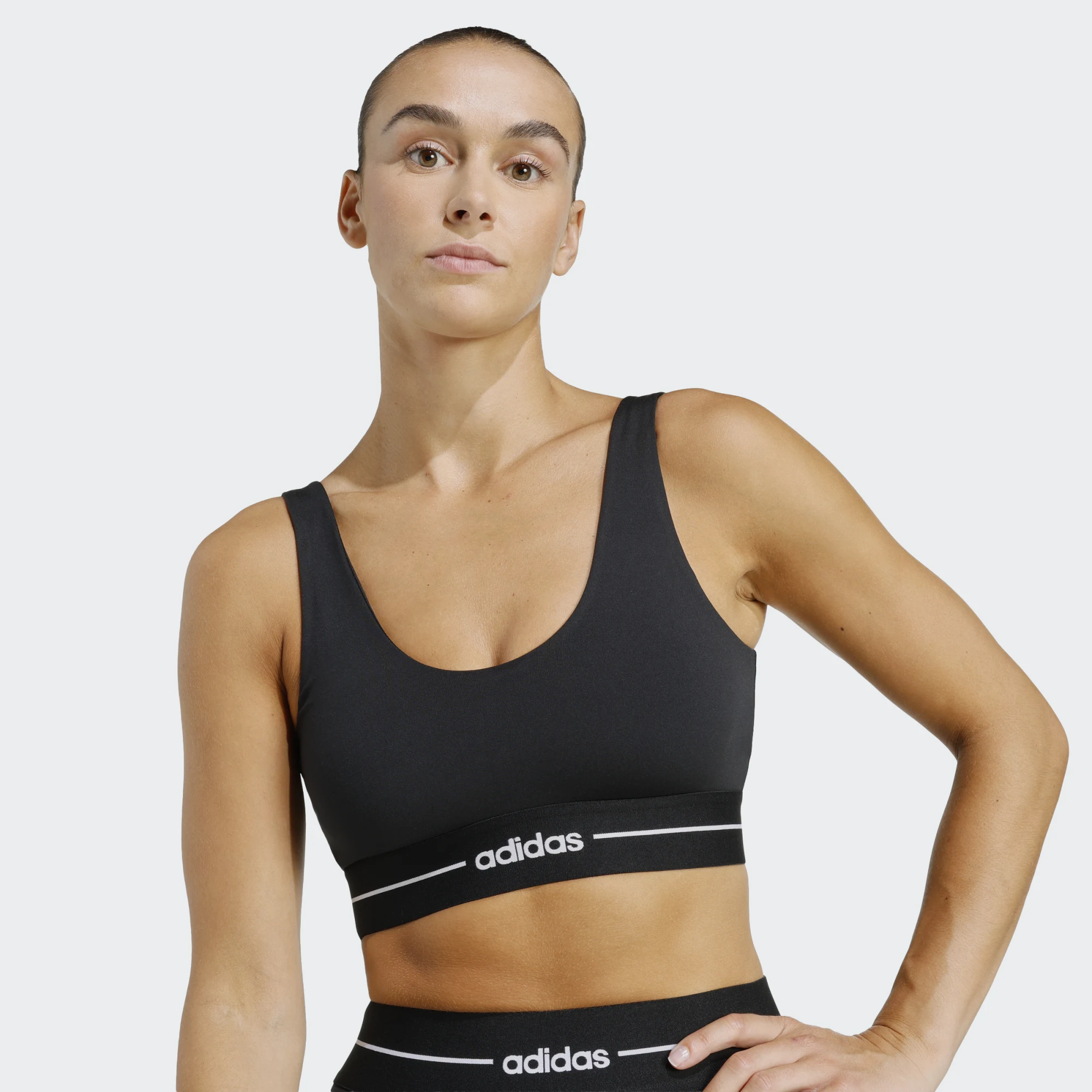 ADIDAS TOP HYPERGLAM LIGHT SUPPORT BRA KC7666 ♀ - immagine 7