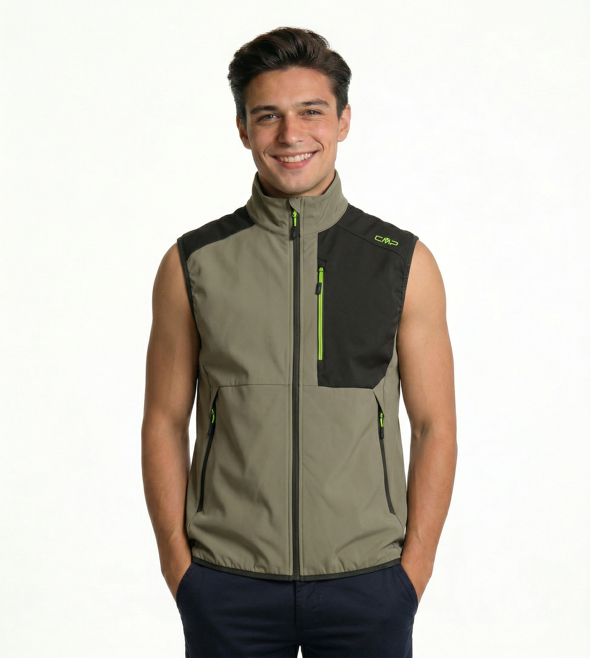 CMP GILET SMANICATO SOFTSHELL ULTRALEGGERO 36A5047 ♂ - immagine 5