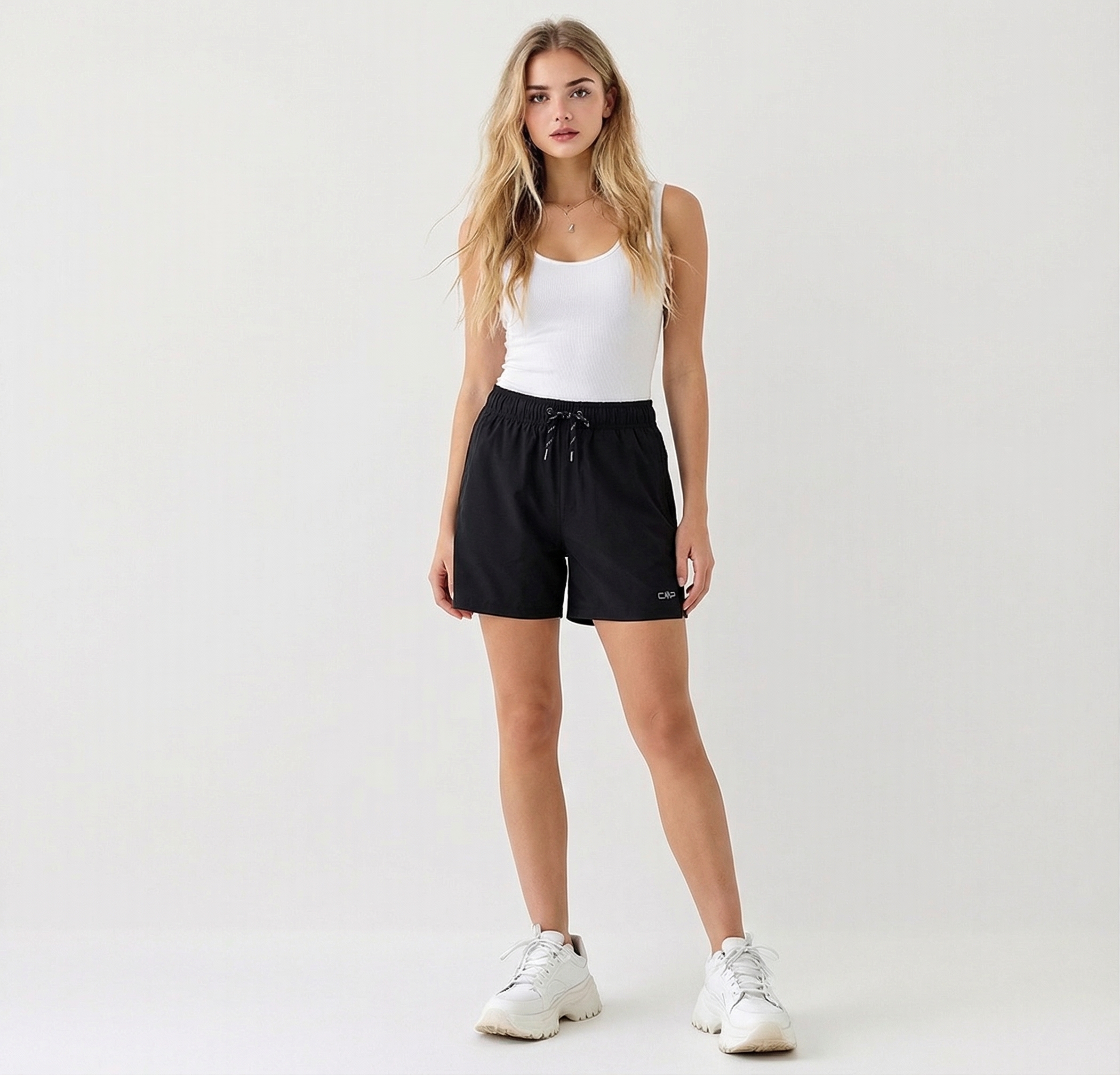 CMP PANTALONCINI MICROFIBRA ELASTICIZZATI 32C6436 ♀ - immagine 3