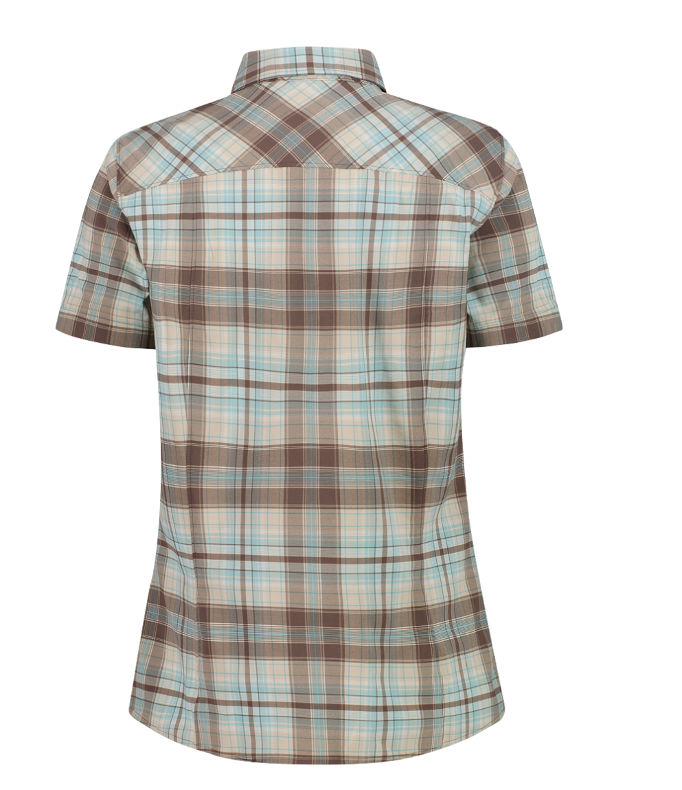 CMP CAMICIA LEGGERA MICROFIBRA A QUADRI 34S5756 ♀ - immagine 6