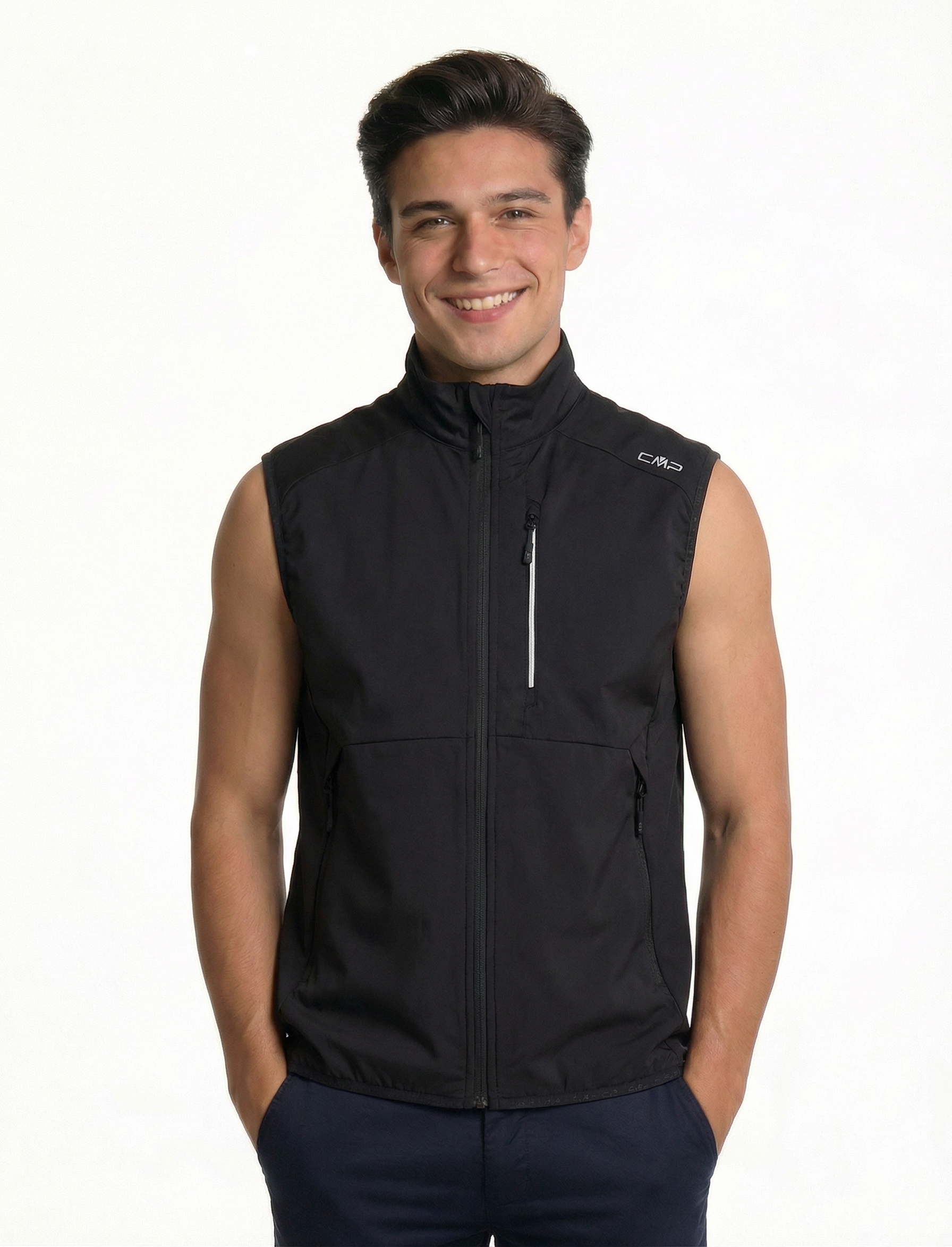 CMP GILET SMANICATO SOFTSHELL ULTRALEGGERO 36A5047 ♂ - immagine 6