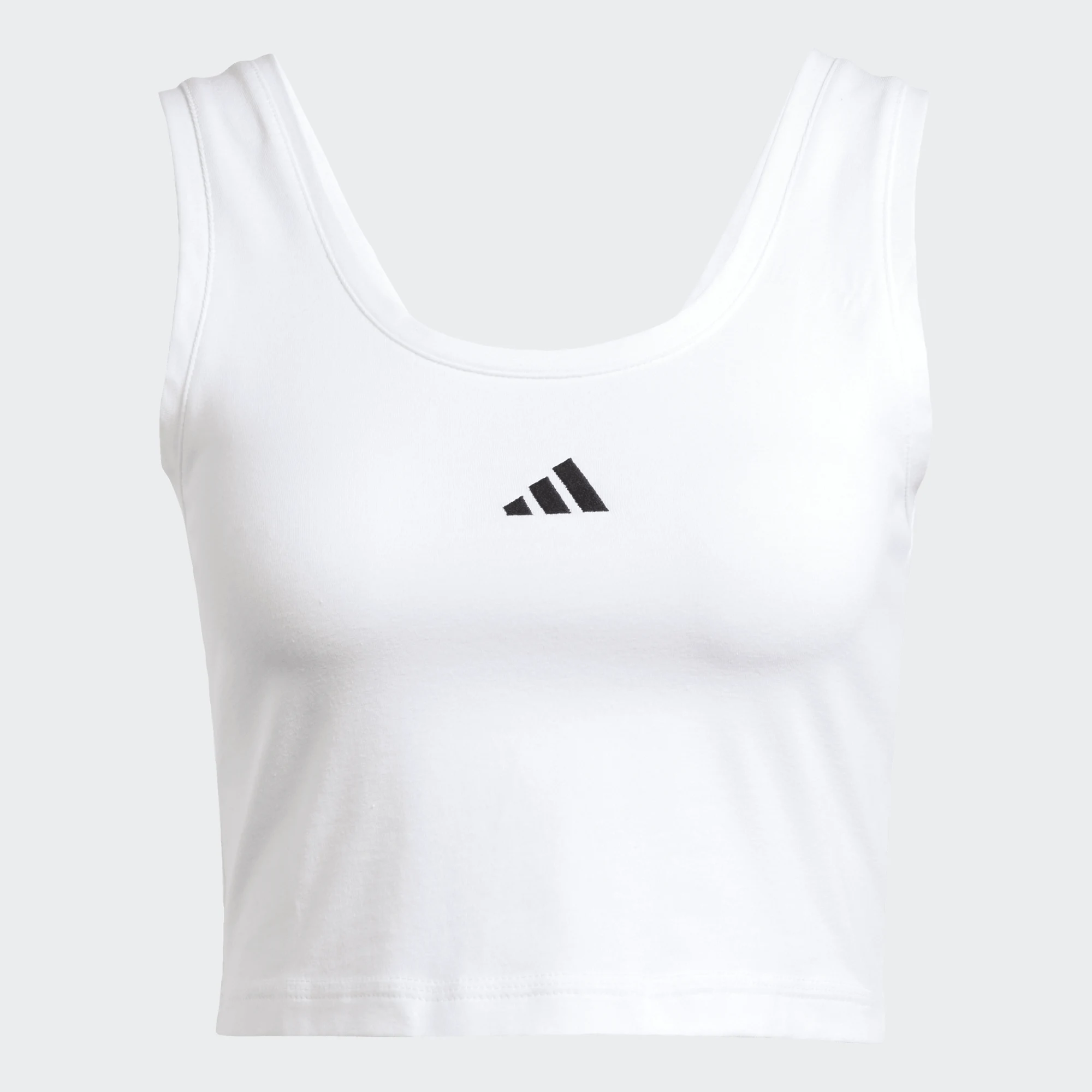 ADIDAS TOP ESSENTIALS SMALL LOGO COTTON LIFESTYLE TANK JD0545 ♀