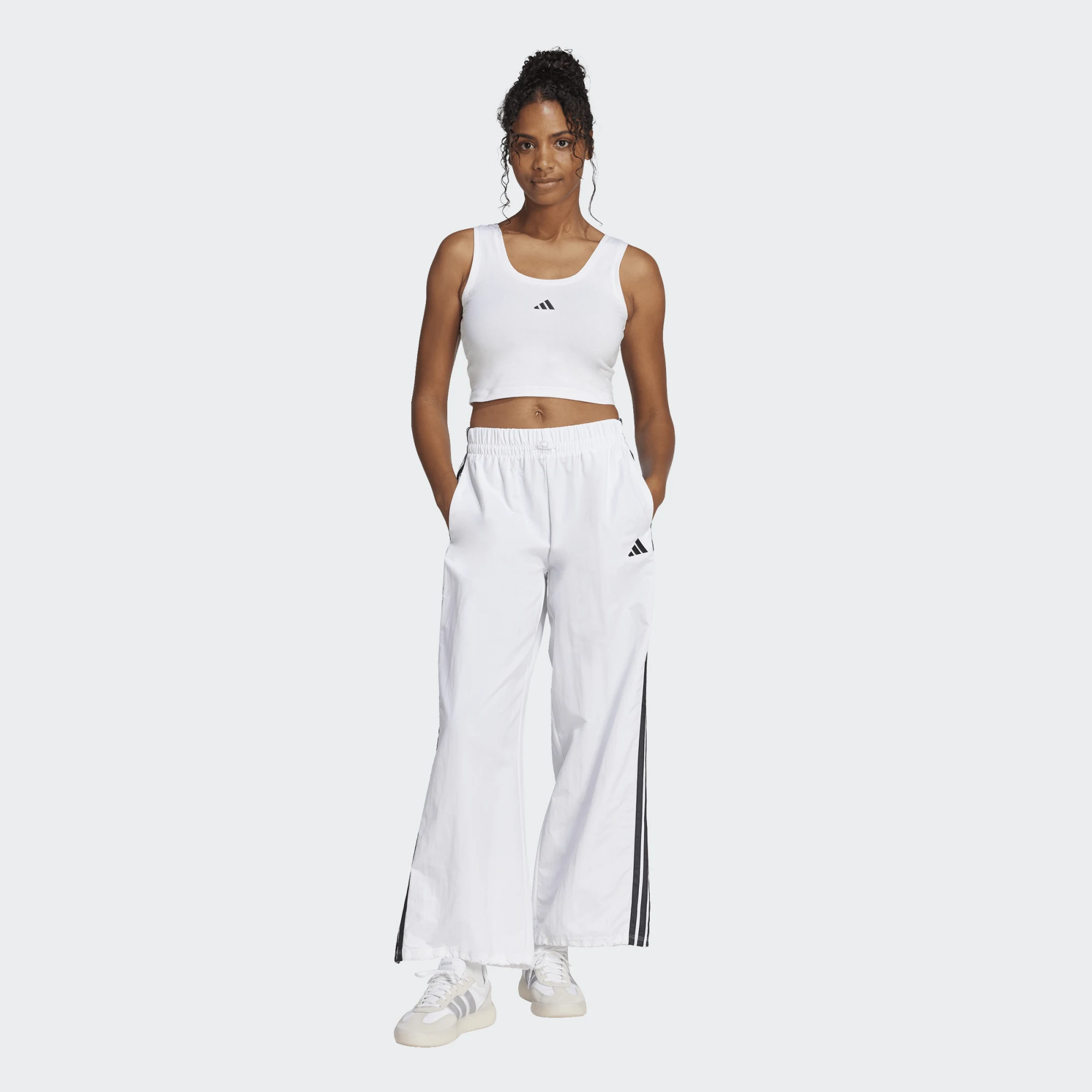ADIDAS TOP ESSENTIALS SMALL LOGO COTTON LIFESTYLE TANK JD0545 ♀ - immagine 17