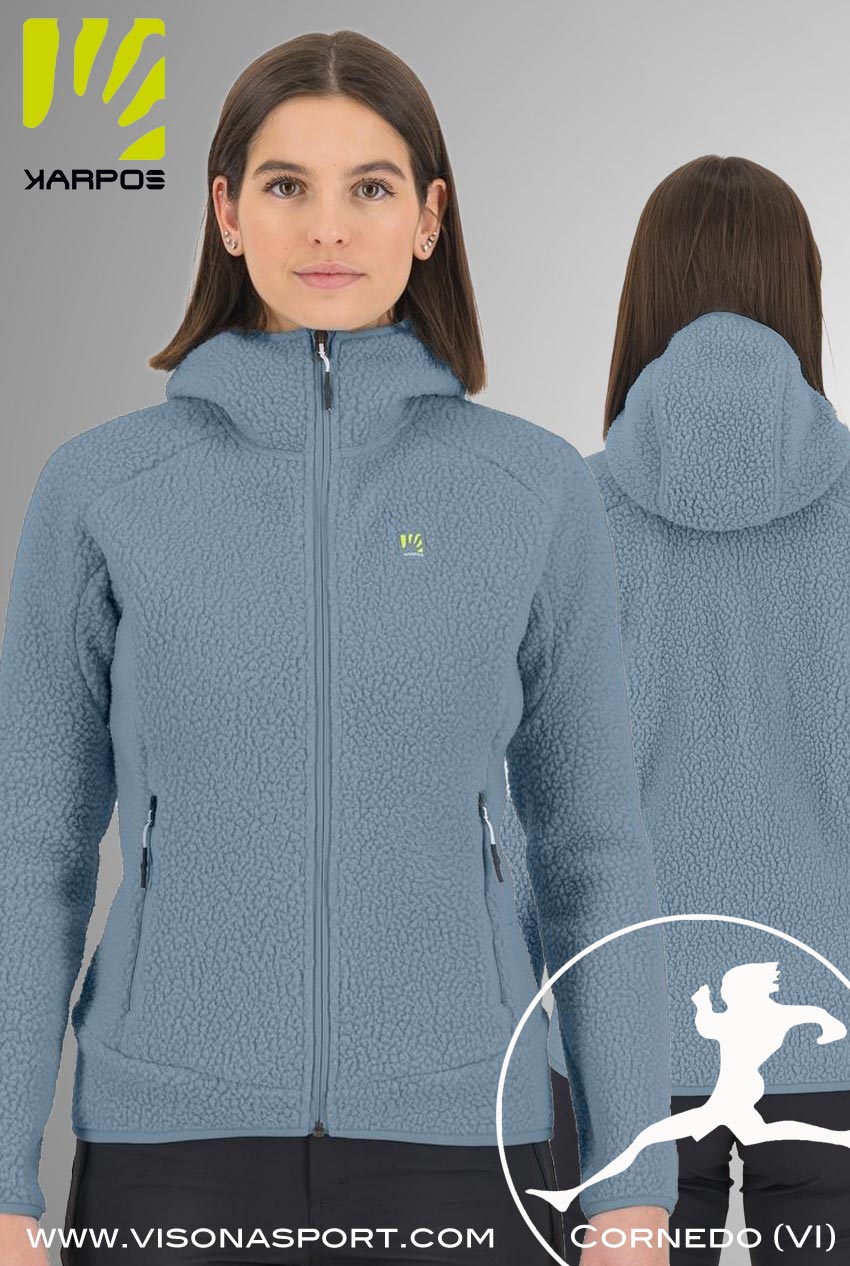 KARPOS MOIAZZA RETRO' HOODIE W FLEECE 2532077 ♀
