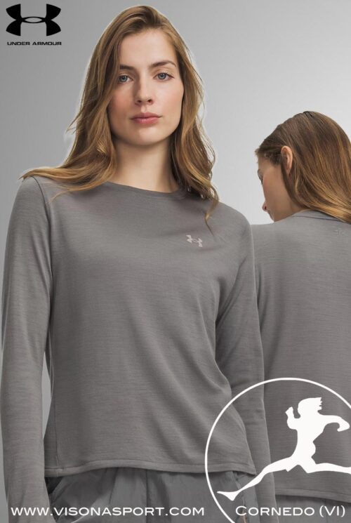 UNDER ARMOUR MAGLIA MISTO LANA EXPLOR REGULATOR WOOL 6013501 ♀