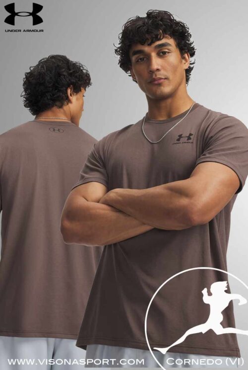 UNDER ARMOUR T-SHIRT UA LEFT CHEST LOGO 1326799 AVY ♂