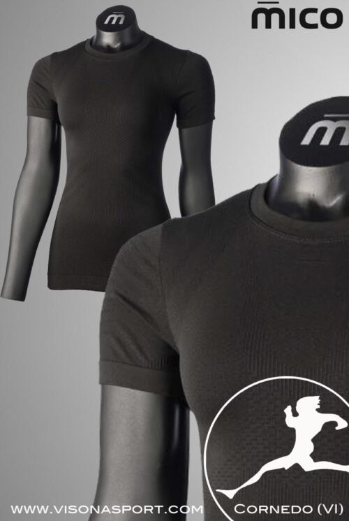 MICO MAGLIA GIROCOLLO MEZZE MANICHE DONNA EXTRA DRY SKINTECH IN01435 ♀