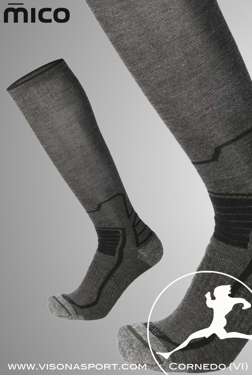 MICO CALZA TREKKING INVERNALE WARM CONTROL MERINO CA03026 - immagine 4